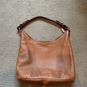 Michael Kors Brown Leather Hobo Bag